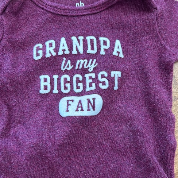 Carter's grandpa onesie - Picture 2 of 3